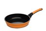 Сковорода 24 см 1 штука Оранжевая Oursson Palette Корея