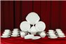 Чайный Сервиз на 12 персон 44 предмета Бернадотт Белая Посуда Чехия